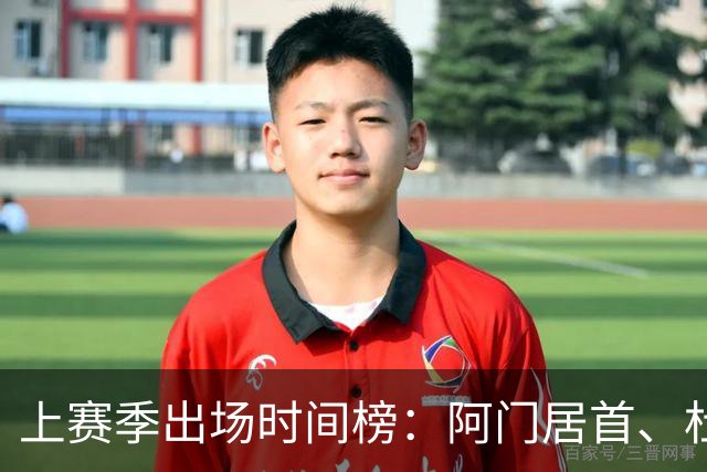 上赛季出场时间榜：阿门居首、杜兰特第二、小贾巴里第五