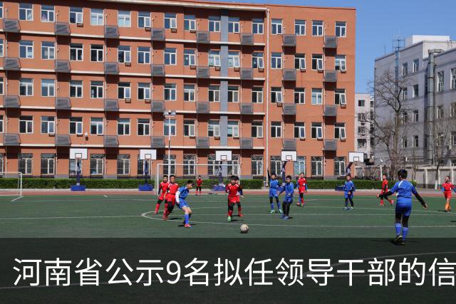 河南省公示9名拟任领导干部的信息