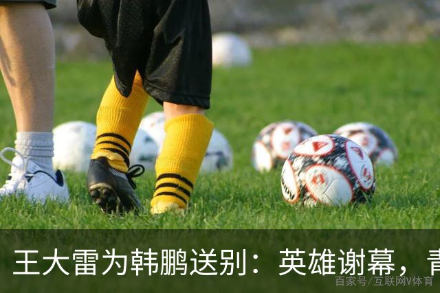 王大雷为韩鹏送别：英雄谢幕，青春将落幕