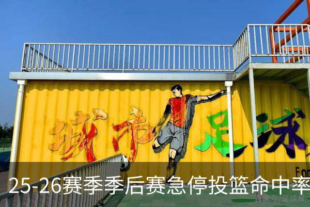 25-26赛季季后赛急停投篮命中率排行榜揭晓